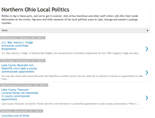 Tablet Screenshot of northernohiolocalpolitics.blogspot.com