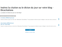 Tablet Screenshot of dicocitations.blogspot.com