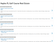 Tablet Screenshot of naples-golf-course-realestate.blogspot.com