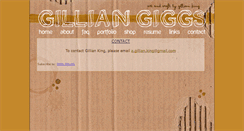 Desktop Screenshot of gillian-giggs.blogspot.com