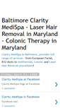 Mobile Screenshot of laser-hair-removal-clarity-medispa.blogspot.com