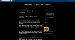 Desktop Screenshot of karelmezunlari.blogspot.com