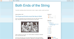 Desktop Screenshot of bothendsofthestring.blogspot.com