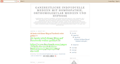 Desktop Screenshot of diesanftemedizin.blogspot.com