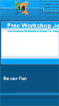 Mobile Screenshot of joomla16workshop.blogspot.com