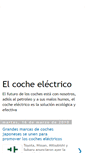 Mobile Screenshot of coche-electrico.blogspot.com