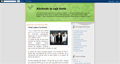 Desktop Screenshot of abriendolacajatonta.blogspot.com