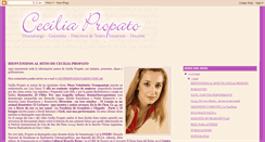 Desktop Screenshot of cecilia-propato.blogspot.com