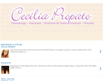 Tablet Screenshot of cecilia-propato.blogspot.com