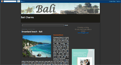 Desktop Screenshot of goodbali.blogspot.com