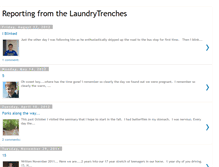 Tablet Screenshot of fromthelaundrytrenches.blogspot.com