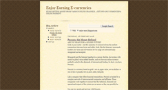 Desktop Screenshot of enjoy-earn.blogspot.com