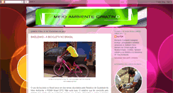 Desktop Screenshot of meioambientecriativo.blogspot.com
