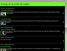 Tablet Screenshot of elblogdelaprofedeingles.blogspot.com