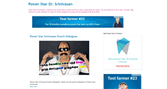 Desktop Screenshot of dr-powerstar-srinivasan.blogspot.com