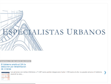 Tablet Screenshot of especialistasurbanos.blogspot.com