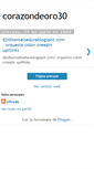 Mobile Screenshot of corazondeoro30.blogspot.com