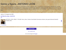 Tablet Screenshot of antonioleongenioyfigura.blogspot.com