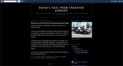 Desktop Screenshot of david-taxi-stansted-airport.blogspot.com