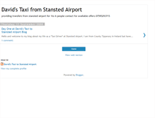 Tablet Screenshot of david-taxi-stansted-airport.blogspot.com