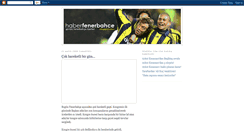 Desktop Screenshot of haberfenerbahce.blogspot.com