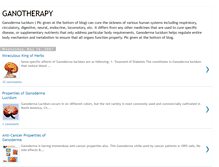 Tablet Screenshot of ganotherapy4u.blogspot.com