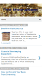 Mobile Screenshot of beginner-beekeeping.blogspot.com