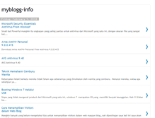 Tablet Screenshot of myblogg-info.blogspot.com