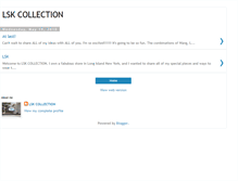 Tablet Screenshot of lskcollection.blogspot.com