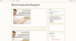 Desktop Screenshot of beursvennootschappen.blogspot.com