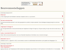 Tablet Screenshot of beursvennootschappen.blogspot.com
