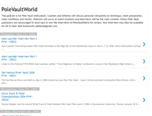 Tablet Screenshot of polevaultworld.blogspot.com