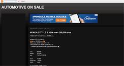 Desktop Screenshot of motoronsale.blogspot.com