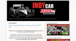 Desktop Screenshot of indycarraceliveonline.blogspot.com