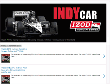 Tablet Screenshot of indycarraceliveonline.blogspot.com