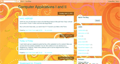 Desktop Screenshot of computerapplicationsone.blogspot.com