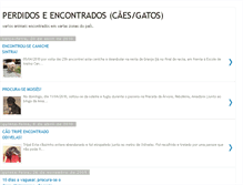 Tablet Screenshot of caesescontrados.blogspot.com