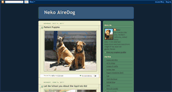 Desktop Screenshot of nekoairedog.blogspot.com