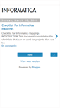 Mobile Screenshot of informatica-elango.blogspot.com