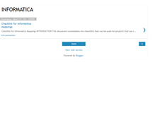 Tablet Screenshot of informatica-elango.blogspot.com