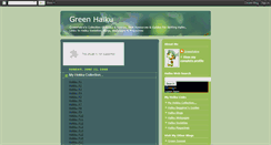 Desktop Screenshot of greenhaiku.blogspot.com