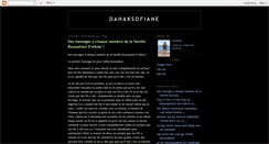 Desktop Screenshot of dahaksofiane.blogspot.com