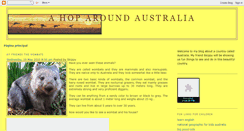 Desktop Screenshot of mytriparoundaustralia.blogspot.com