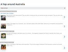 Tablet Screenshot of mytriparoundaustralia.blogspot.com