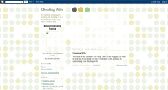 Desktop Screenshot of cheating---wife.blogspot.com