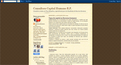 Desktop Screenshot of consultoracapitalhumano.blogspot.com