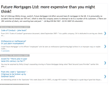 Tablet Screenshot of futuremortgages.blogspot.com