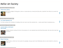 Tablet Screenshot of mellorartsociety.blogspot.com