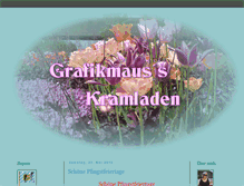 Tablet Screenshot of grafikmausskramladen.blogspot.com