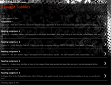 Tablet Screenshot of beckysthoughtbubbles.blogspot.com